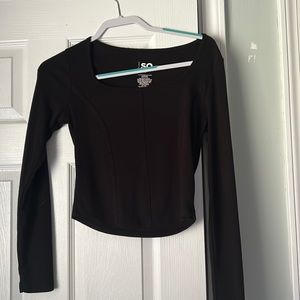 Long sleeve back shirt size small